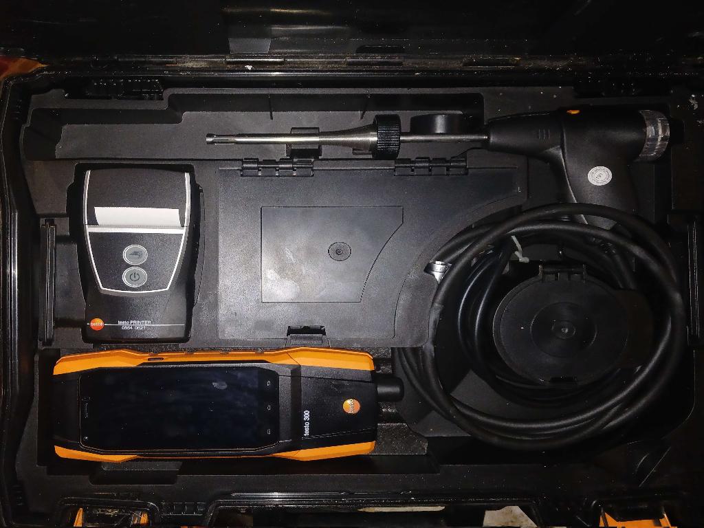 TESTO 300 LONGLIFE ROOKGASANALYSE, Bricolage & Construction, Chauffe-eau & Boilers, Comme neuf, Élément, Gaz naturel, Enlèvement