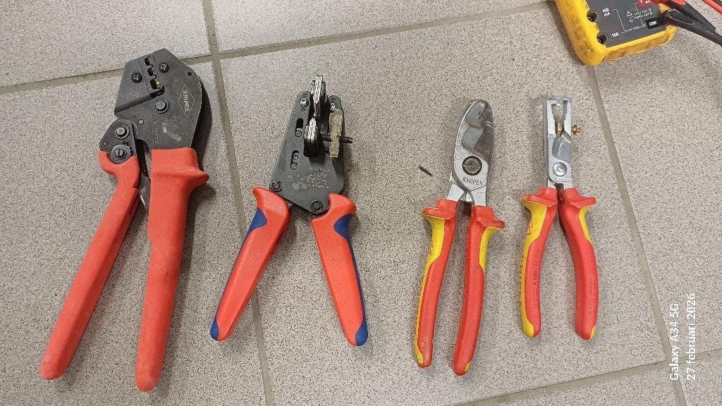 Knipex tangen, Bricolage & Construction, Enlèvement, Utilisé