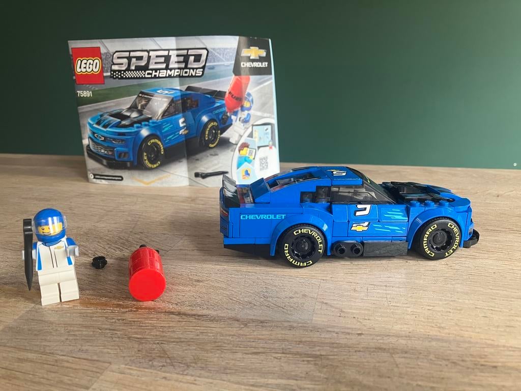 Lego 75891 speed champions chevrolet camaro, Ophalen, Lego, Speed Champions, Zo goed als nieuw