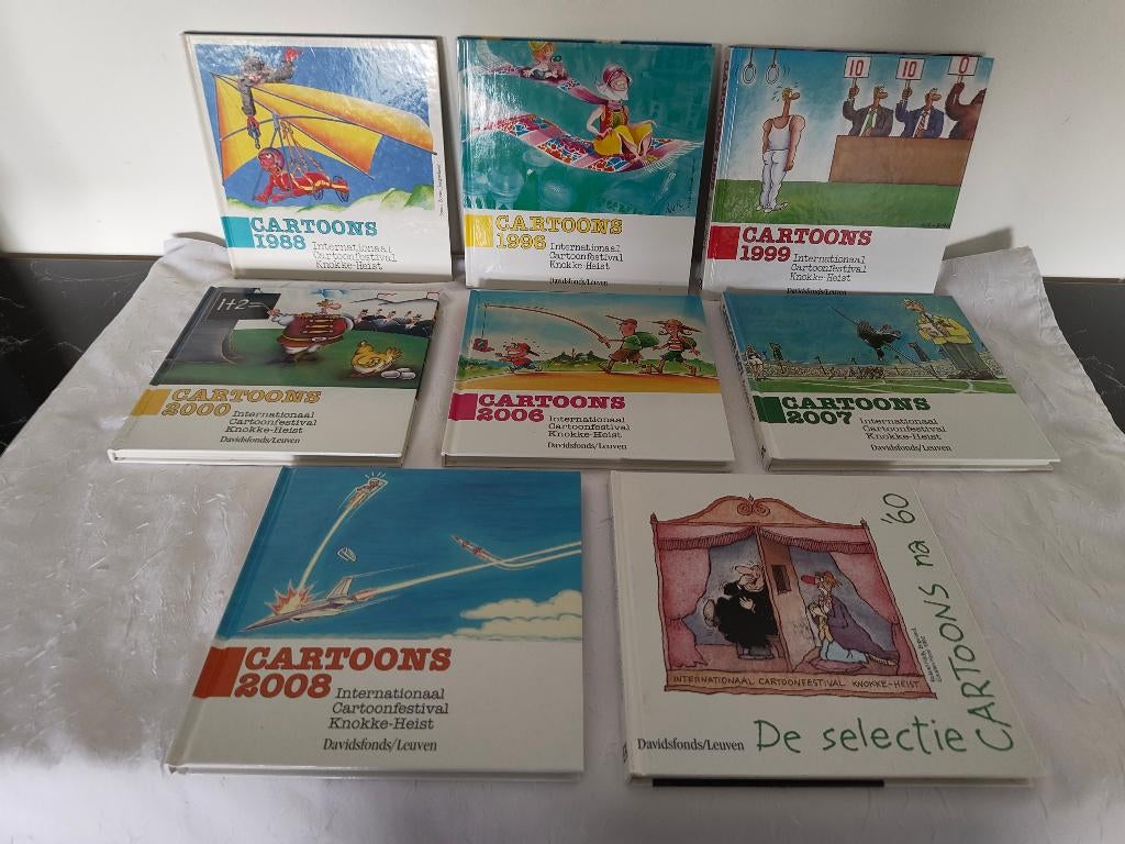 Boeken cartoons Knokke-Heist, Boeken, Ophalen of Verzenden, Zo goed als nieuw, Davidsfonds, Cartoons