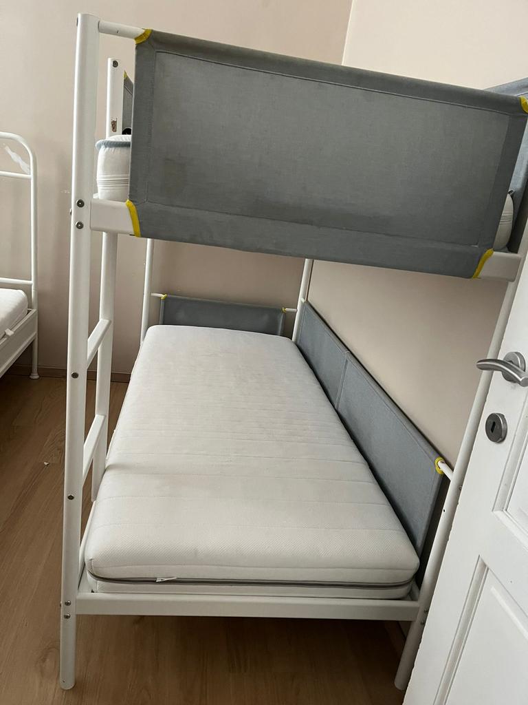 Stapelbed te koop – zeer goede staat, Huis en Inrichting, Ophalen, Zo goed als nieuw, Stapelbed