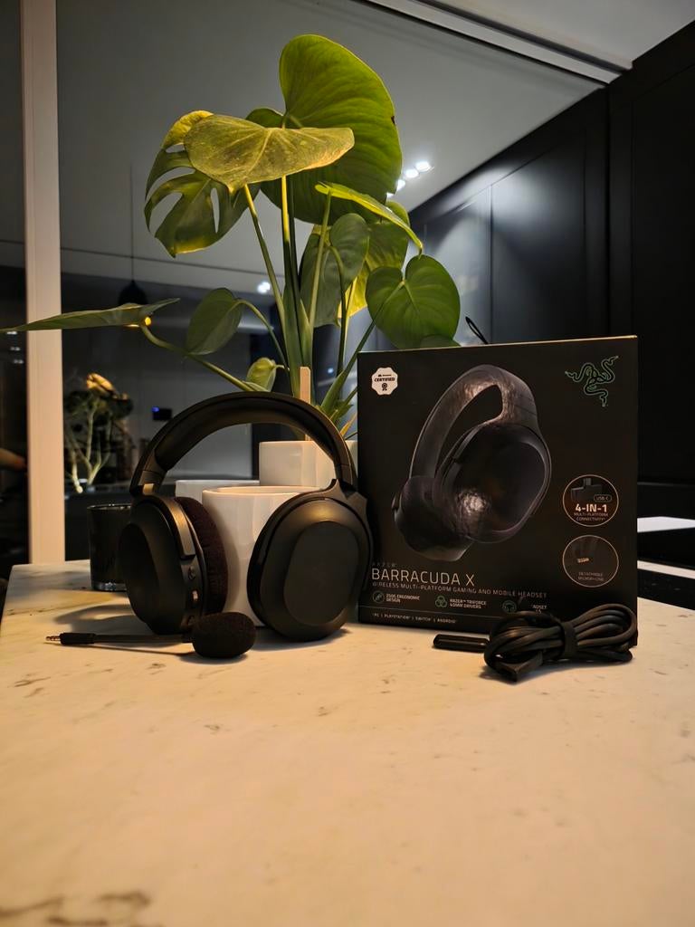 Razer Barracuda X, Draadloze Gaming Headset, Computers en Software, Headsets, Ophalen, Zo goed als nieuw, Draadloos, Razer