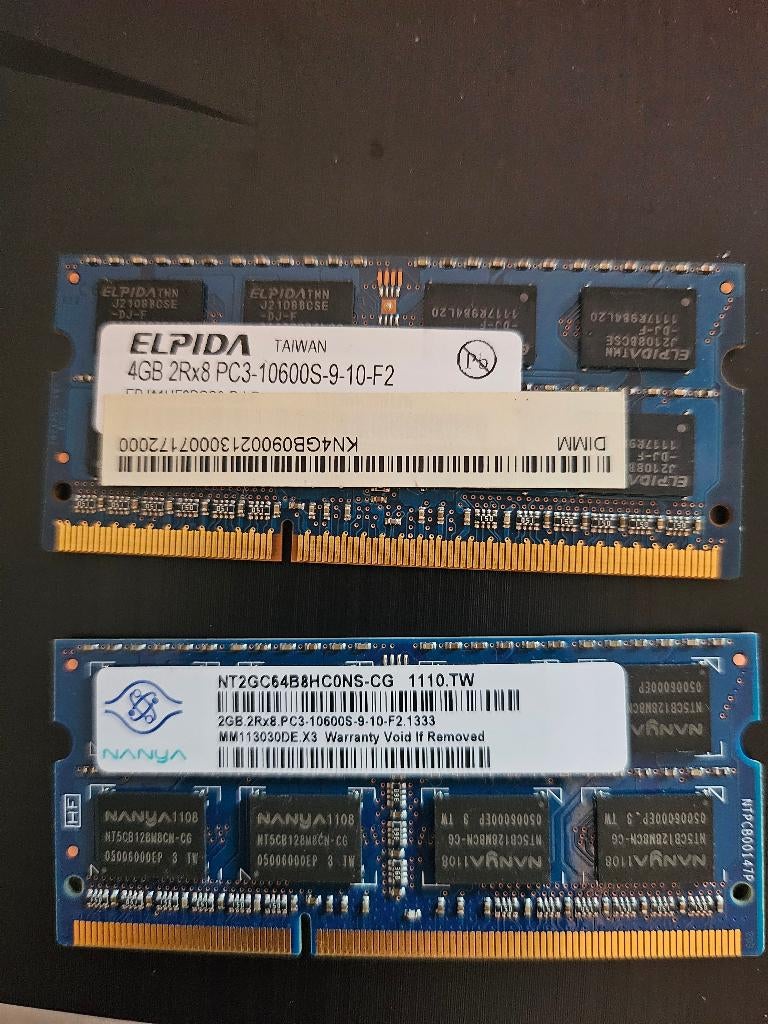 ram laptop, Computers en Software, RAM geheugen, Gebruikt, Overige soorten, Ophalen of Verzenden, Laptop