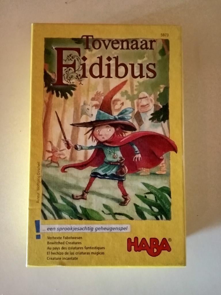 Fidibus spel, Ophalen of Verzenden, Zo goed als nieuw, Haba