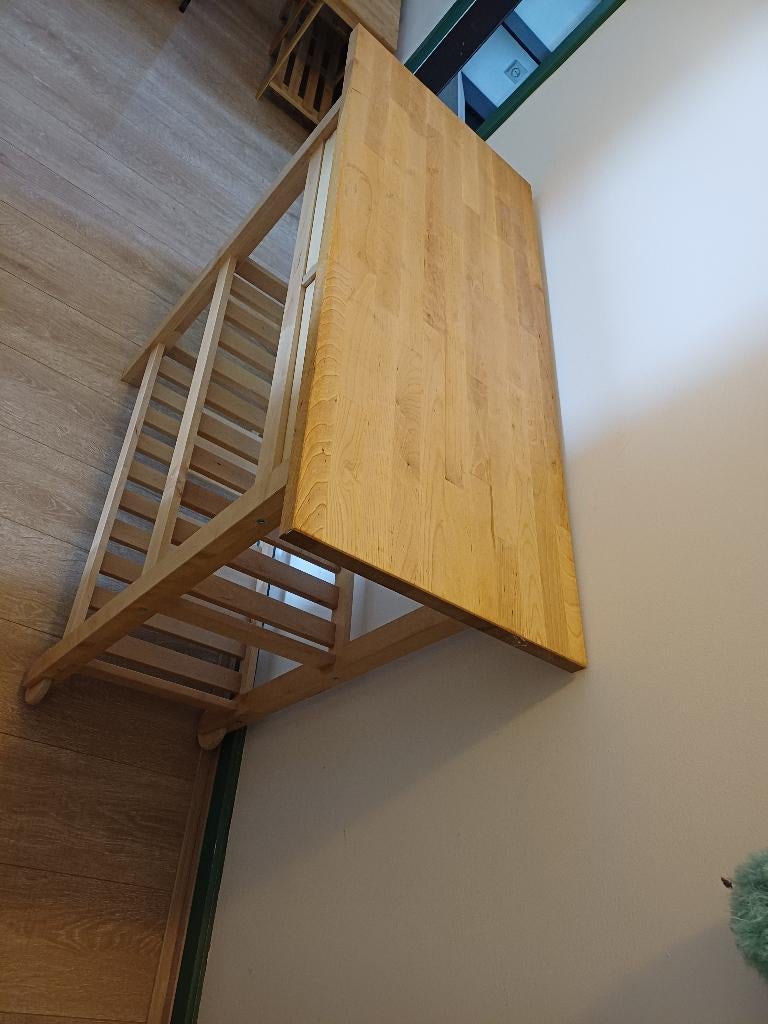 FÖRHÖJA Desserte, bouleau, 100x43 cm, Maison & Meubles, 50 à 100 cm, Comme neuf, Enlèvement, 75 cm ou plus