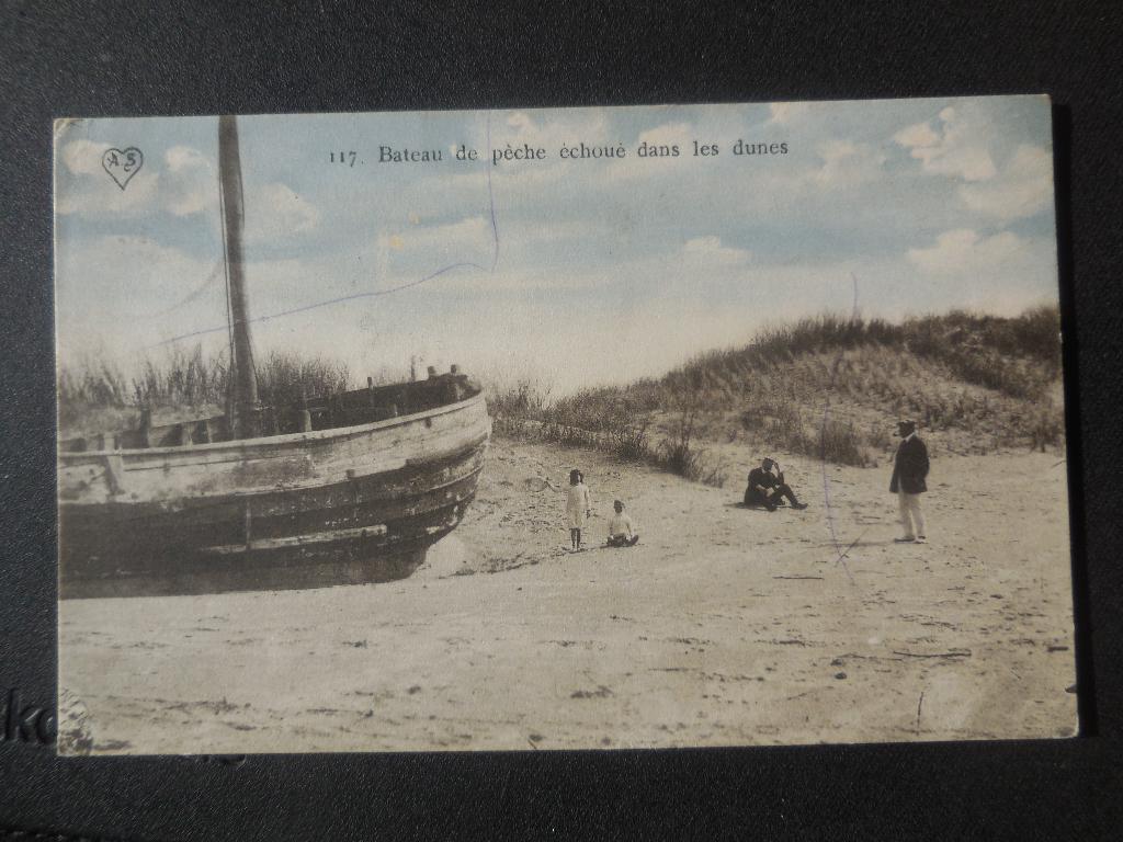postkaart Blankenberge Bateau de Peche, Envoi, Avant 1920, Affranchie, Flandre Occidentale