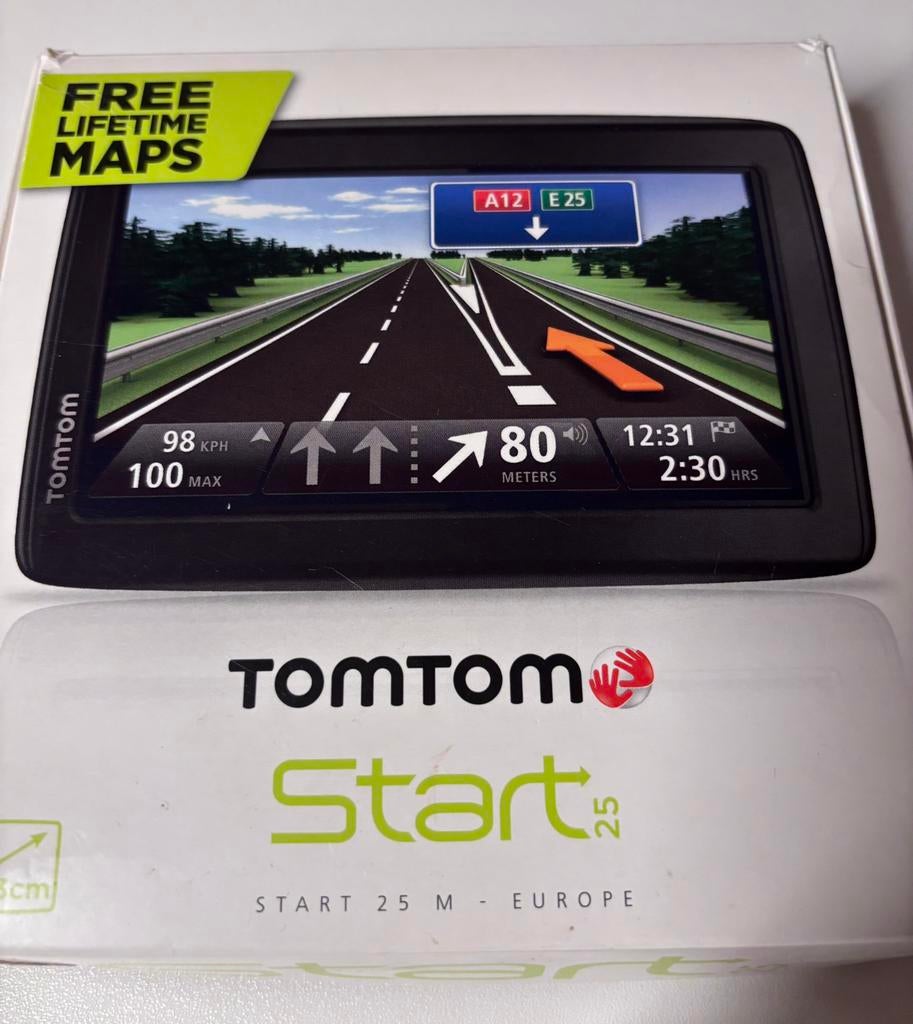 TomTom start 25M in doos, Enlèvement, Comme neuf