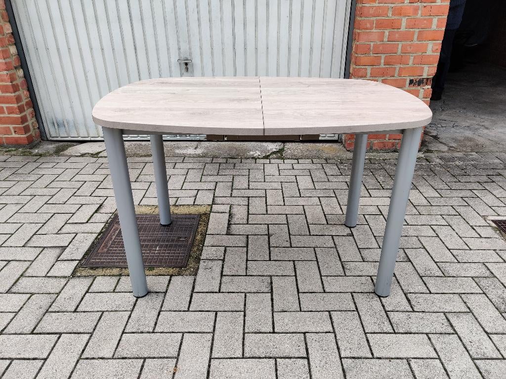 Table de cuisine robuste avec 4 chaises, Maison & Meubles, Tables | Tables à manger, Comme neuf, 50 à 100 cm, 100 à 150 cm, Cinq personnes ou plus