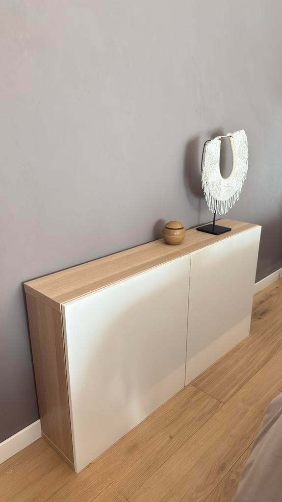 Ikea Besta + Lapvike, Enlèvement, Comme neuf, Chêne