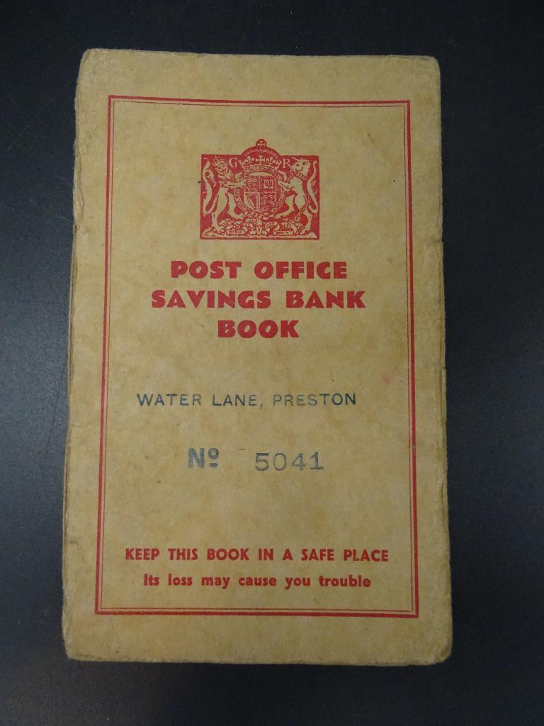 Britse Post Office savings book 1943, Ophalen of Verzenden, Overige soorten, Overige typen
