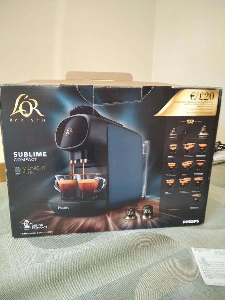 L' OR   BARISTA PHILIPS, Elektronische apparatuur, Koffiezetapparaten, Ophalen, Afneembaar waterreservoir, Espresso apparaat, Overige typen