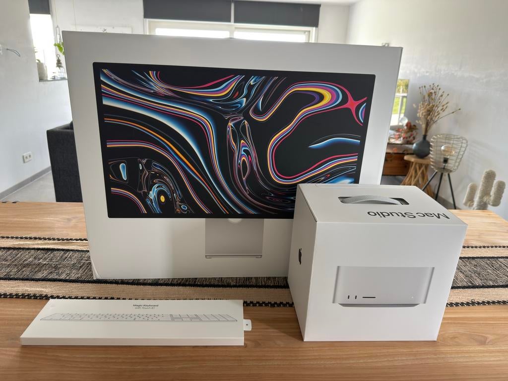 Apple studio display - nieuw + garantie - doos + factuur, Informatique & Logiciels, Apple Desktops, Enlèvement, Neuf