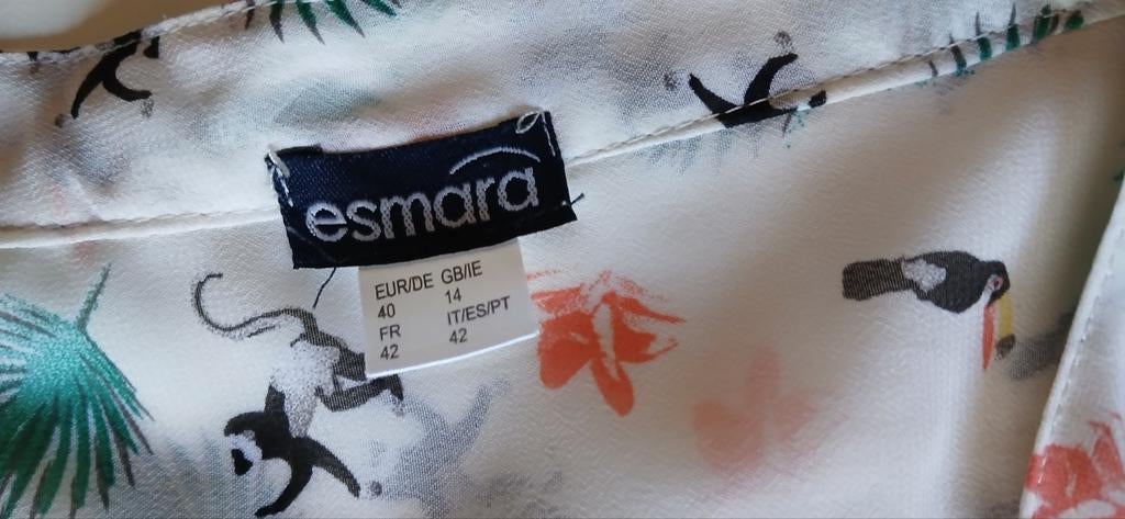 Blouse zonder mouwen, Ophalen