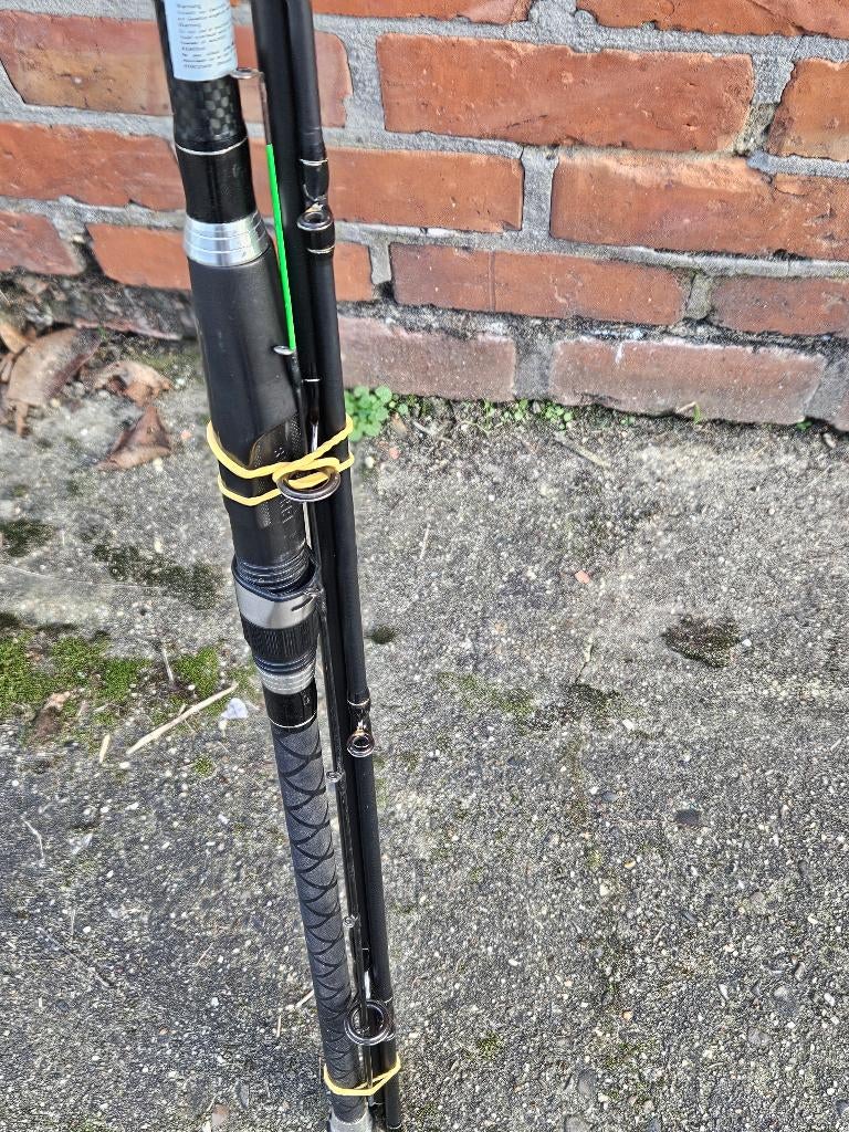 Feeder hengel + molen, Ophalen, Gebruikt, Werphengel