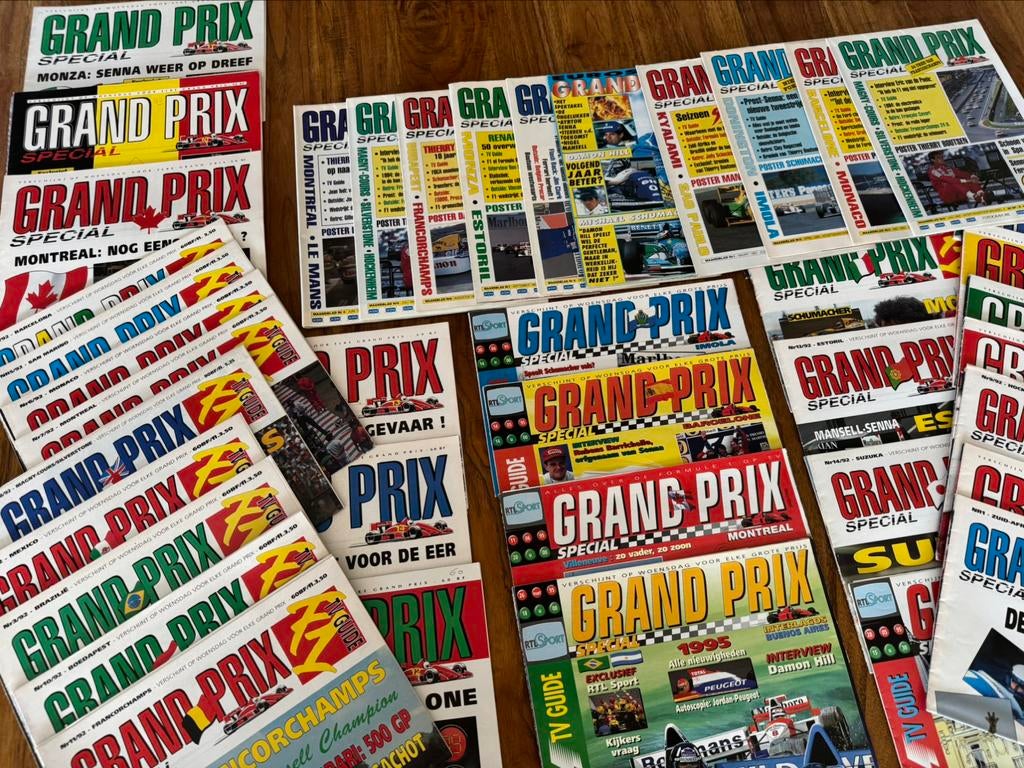 Grand lot de magazines Grand Prix, Livres, Enlèvement ou Envoi, Comme neuf, Sports et Loisirs