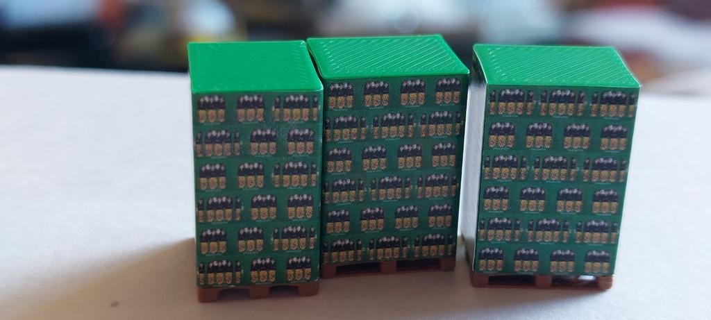 PALETTES H0LK 0803 AVEC BOISSON 1/160, Neuf, Autres marques, Enlèvement ou Envoi, Autres types