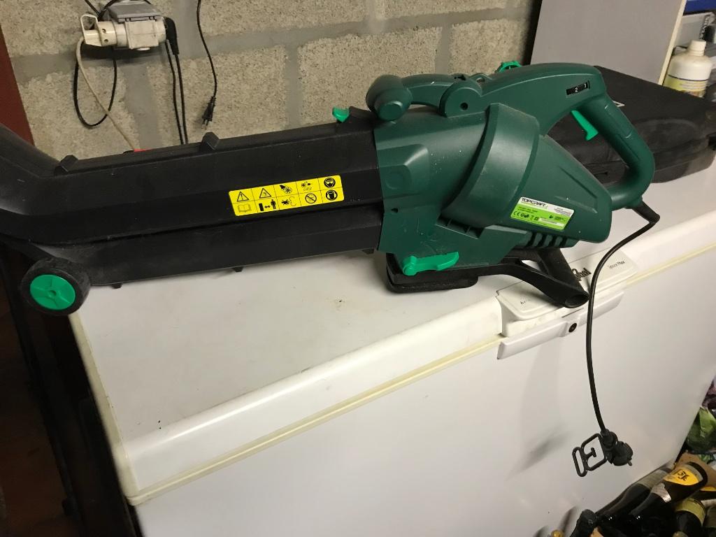 Broyeur aspirateur de jardin, Jardin & Terrasse, Électrique, Enlèvement, Top Craft, Sac de ramassage