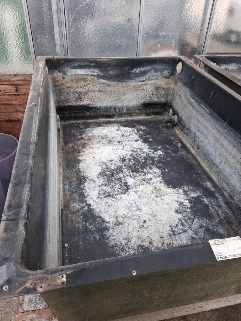 Polyester filterbak zwart, Tuin en Terras, Vijvers, Ophalen