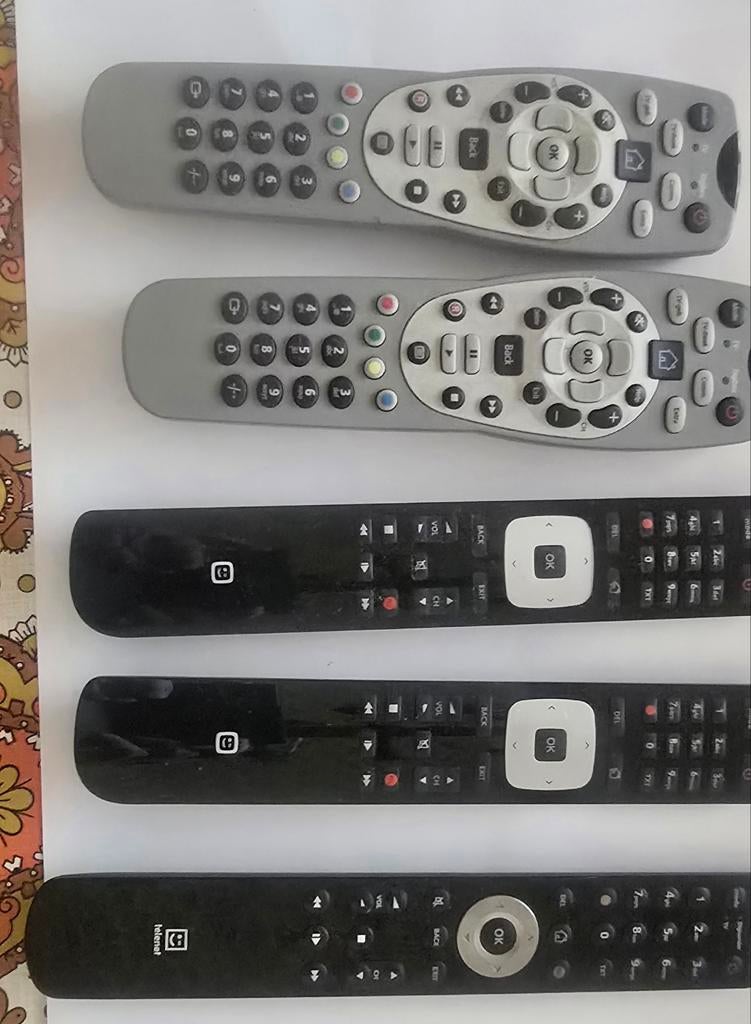 Télécommandes TELENET, TV, Hi-fi & Vidéo, Télécommandes, Enlèvement