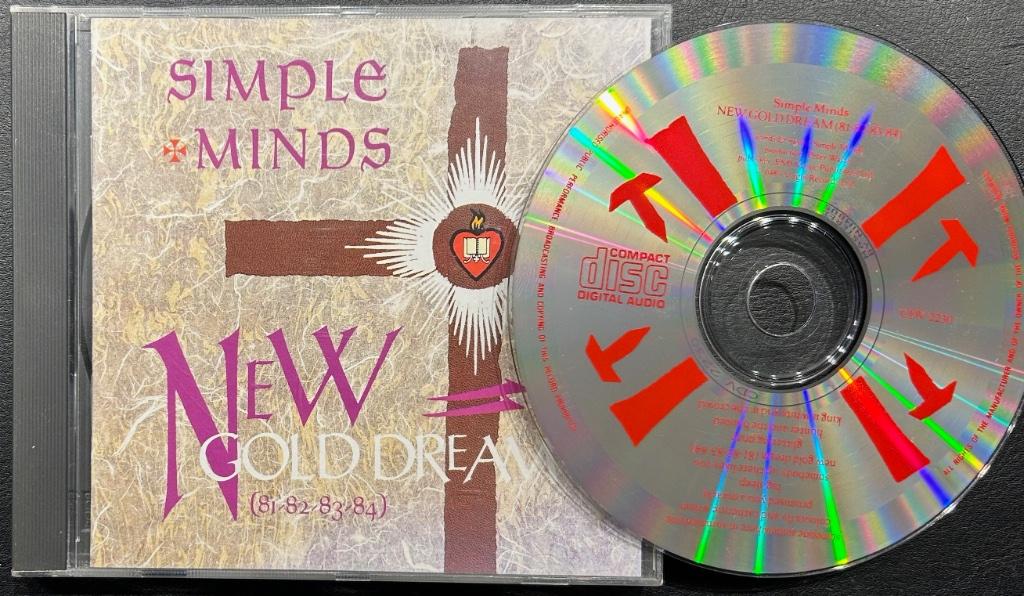 SIMPLE MINDS - New gold dream ( CD ), Ophalen of Verzenden, Zo goed als nieuw, Poprock