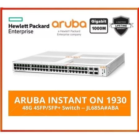 HPE Aruba Instant On 1930 48G 4SFP/ SFP+ switch, Ophalen of Verzenden, Gebruikt