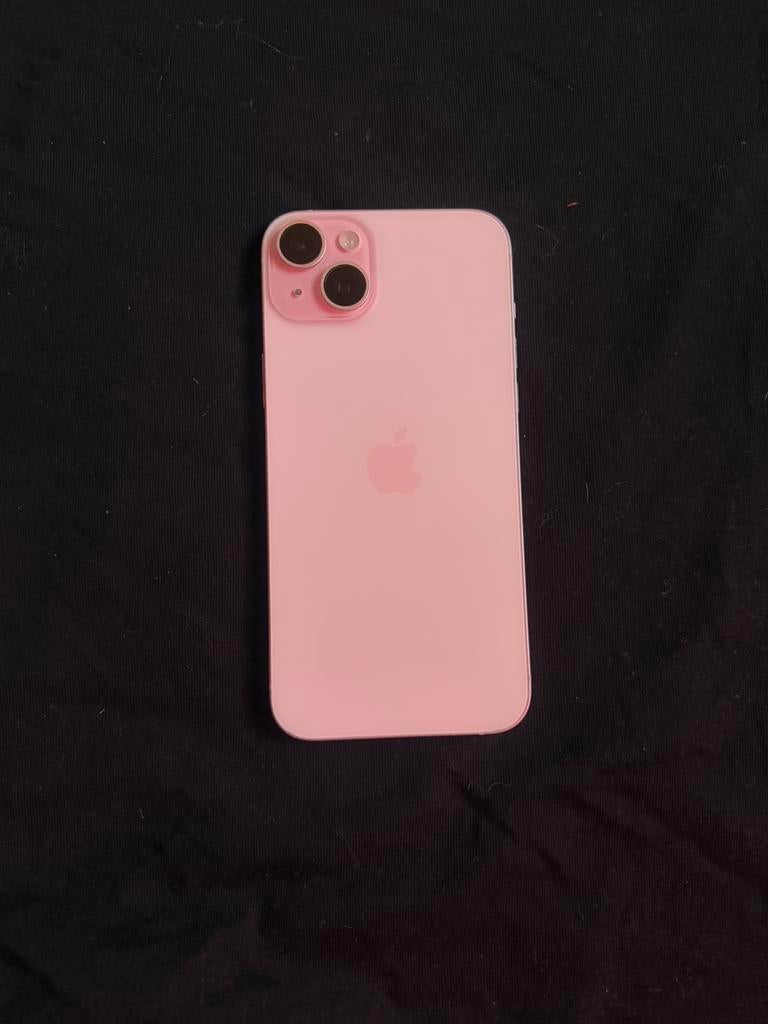 iPhone 15 Plus – Roze – 128GB – Zo goed als nieuw!, Telecommunicatie, Mobiele telefoons | Apple iPhone, Zo goed als nieuw, 128 GB