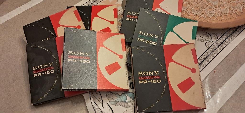 Geluidstapes voor bandrecorder, Audio, Tv en Foto, Bandrecorder, Ophalen, Bandrecorder