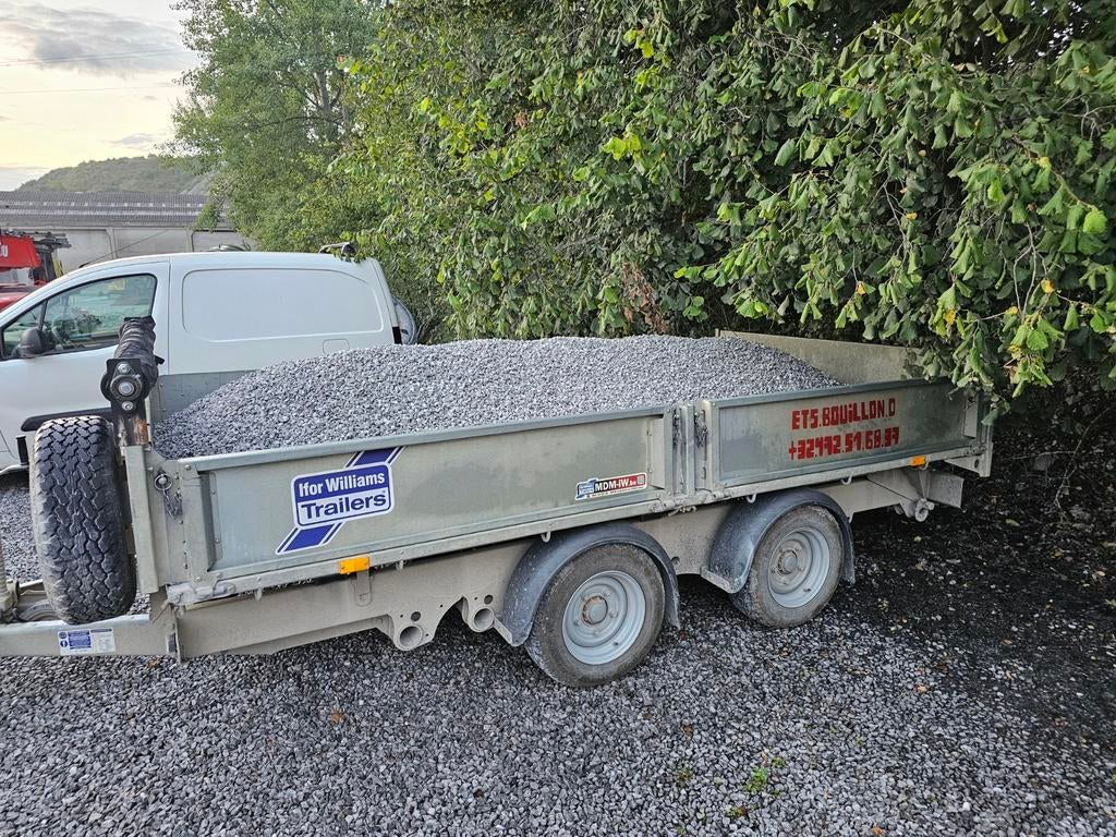 Ventes de gravier, cailloux et terrassement région couvin, Enlèvement ou Envoi, Comme neuf