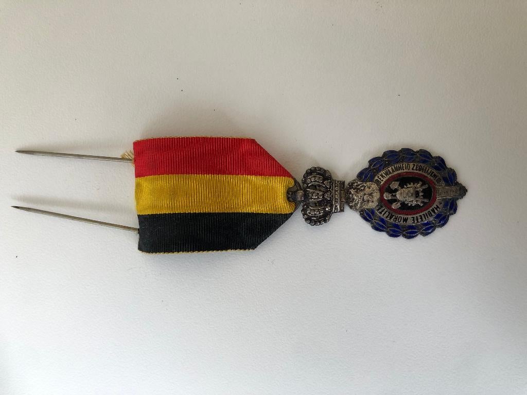 medaille ereteken bekwaamheid zedelijkheid 2 Klasse, Postzegels en Munten, Penningen en Medailles, Ophalen of Verzenden
