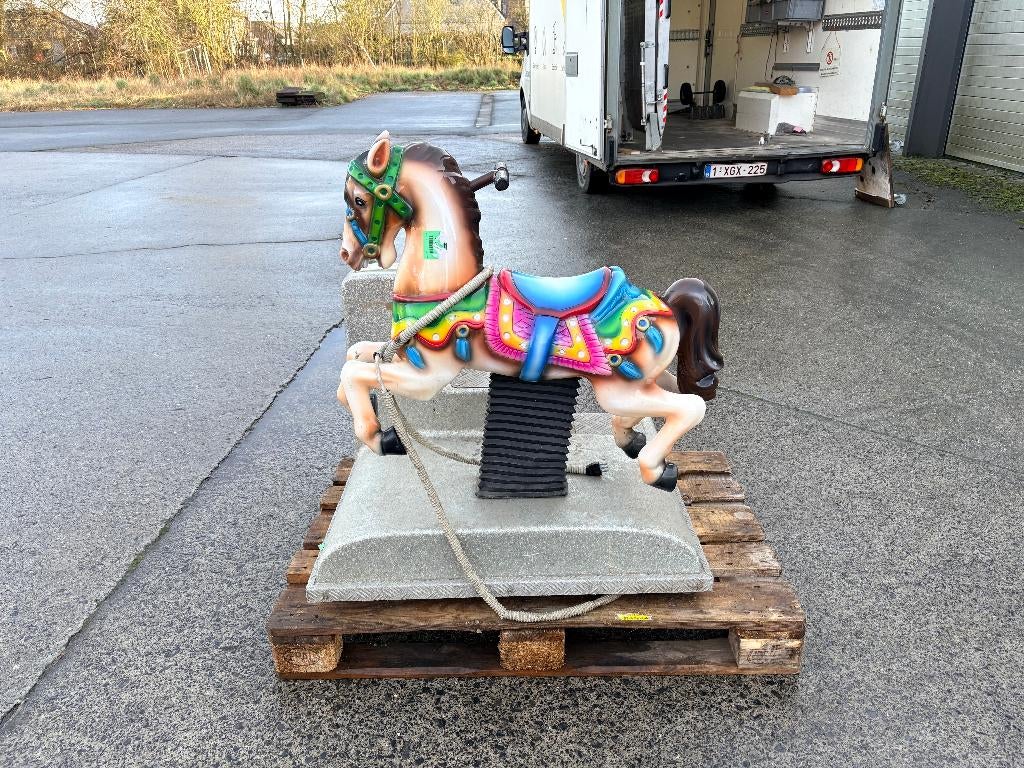 kiddy ride, Ophalen, Gebruikt