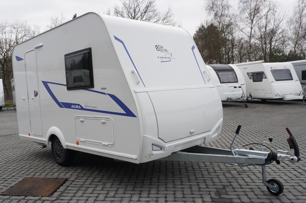 Nouveau Caravelair pour 3 pers.avec lit double, MTM 1300kg, Entreprise, Lit transversal, Réfrigérateur, Jusqu'à 3