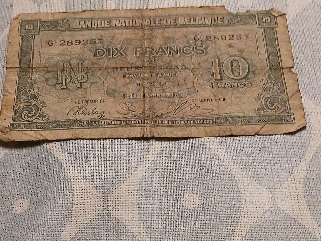 Bankbiljetten oude, Ophalen, Bankbiljetten