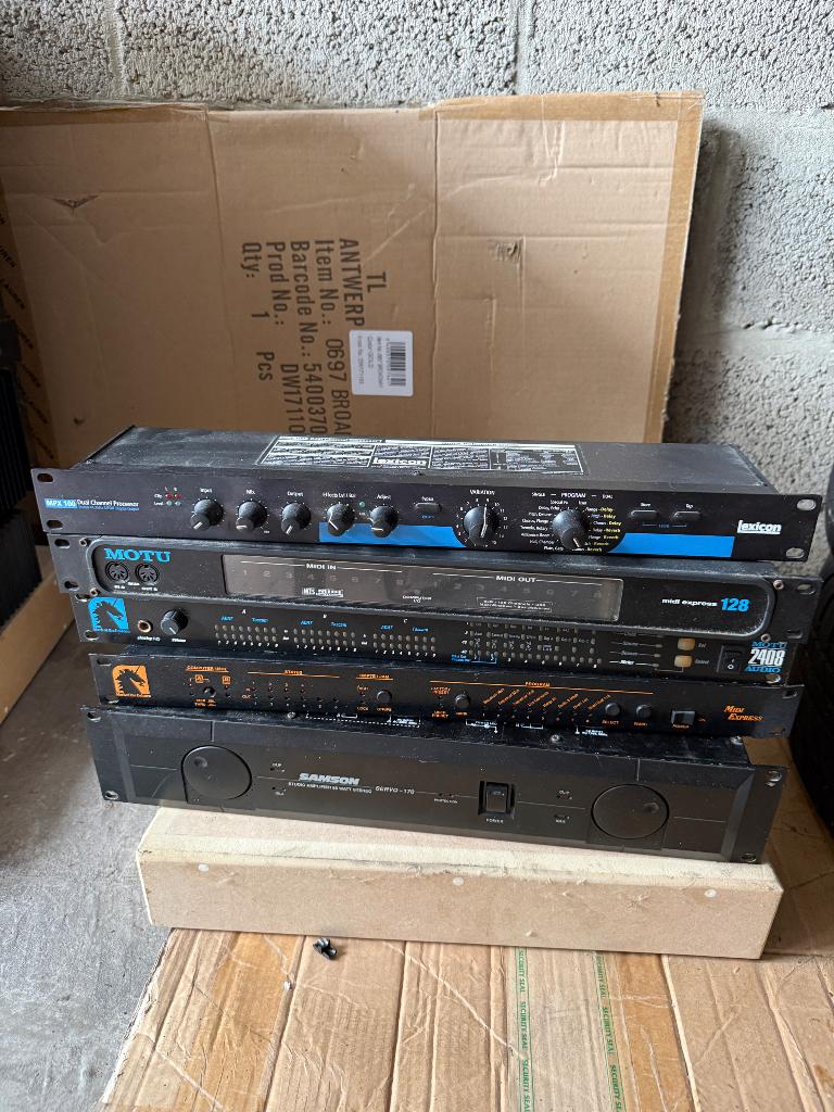 Componenten Muziekstudio, Enlèvement, Comme neuf, Audio