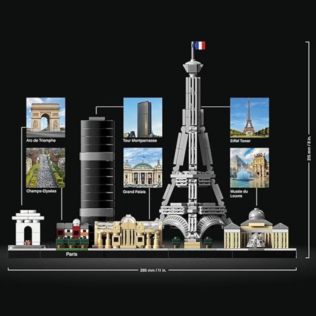 LEGO Architecture Paris LIVRAISON RAPIDE ET GRATUITE, Envoi, Neuf, Ensemble complet, Lego