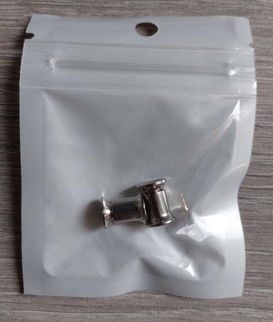 OORTUNNELS - NIEUW  - MAAT 6 - WIET BLAD - ( SEALED), Handtassen en Accessoires, Piercings, Ophalen of Verzenden, Nieuw, Staal