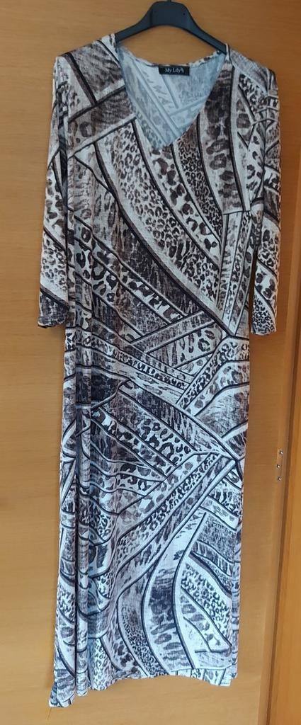 Lange jurk merk My Lily's maat XL, Ophalen of Verzenden, Zo goed als nieuw, Maat 46/48 (XL) of groter