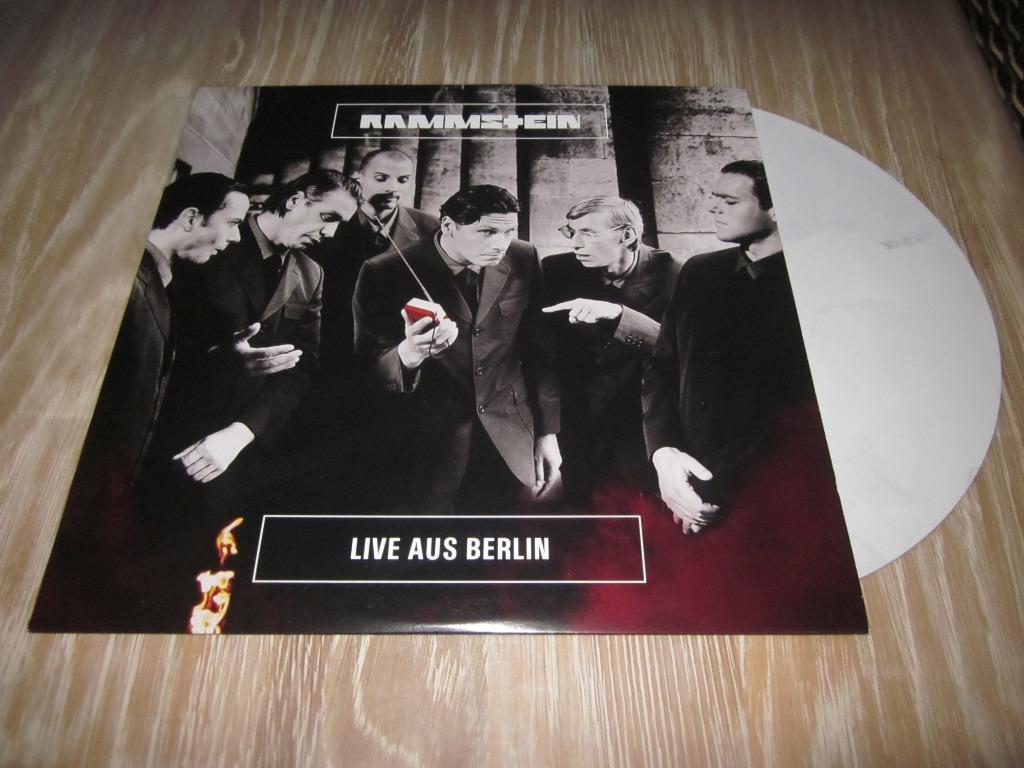Rammstein - En direct de Berlin (vinyle couleur), Enlèvement ou Envoi, Comme neuf