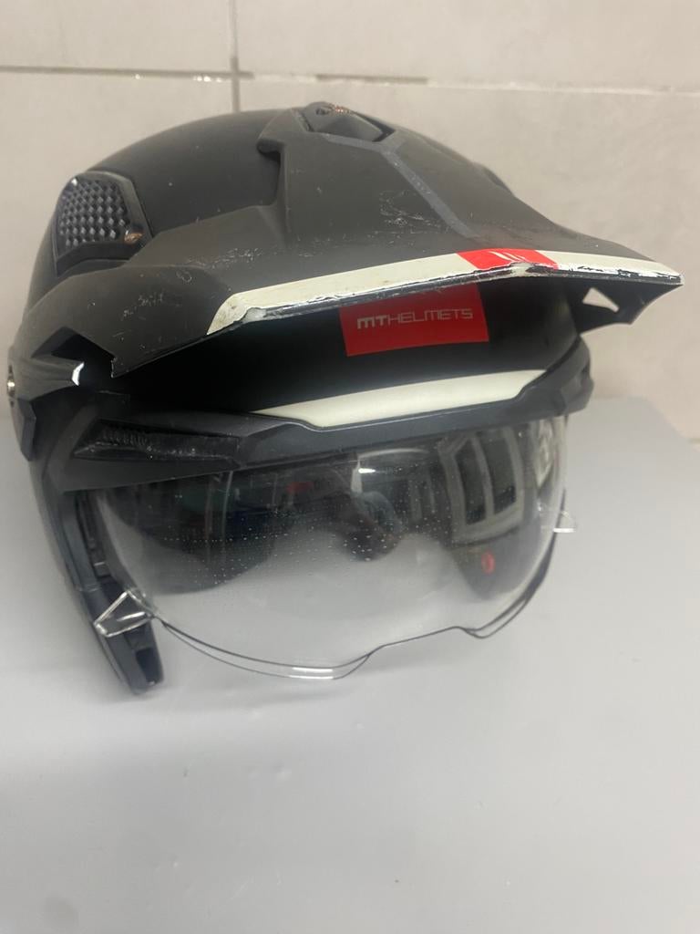 Scooter helm, Enlèvement, Utilisé