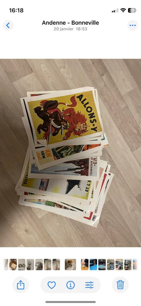 Lot Repro Affiche propagande ww2, Collections, Objets militaires | Général, Enlèvement ou Envoi, Autres, Photo ou Poster