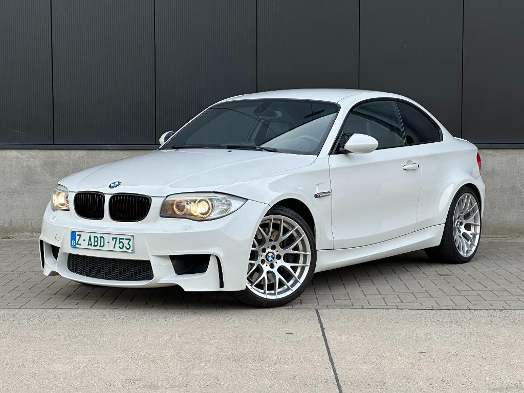 BMW 1M coupe, Auto's, BMW, Euro 5, Wit, Bedrijf, Handgeschakeld