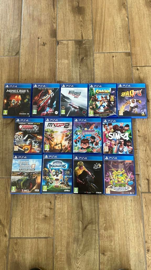 Ps4 games, Games en Spelcomputers, Games | Sony PlayStation 4, Ophalen of Verzenden, Gebruikt