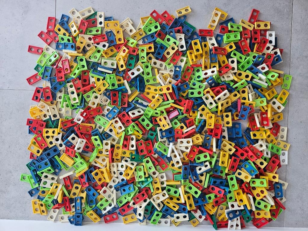 Retro dominostenen, Ophalen, Gebruikt, Bouwen