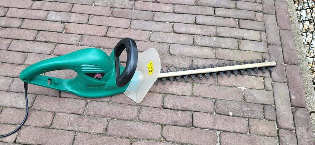 Electrische heggenschaar, 56cm blad, THT 580, Tuin en Terras, Ophalen of Verzenden, Zo goed als nieuw
