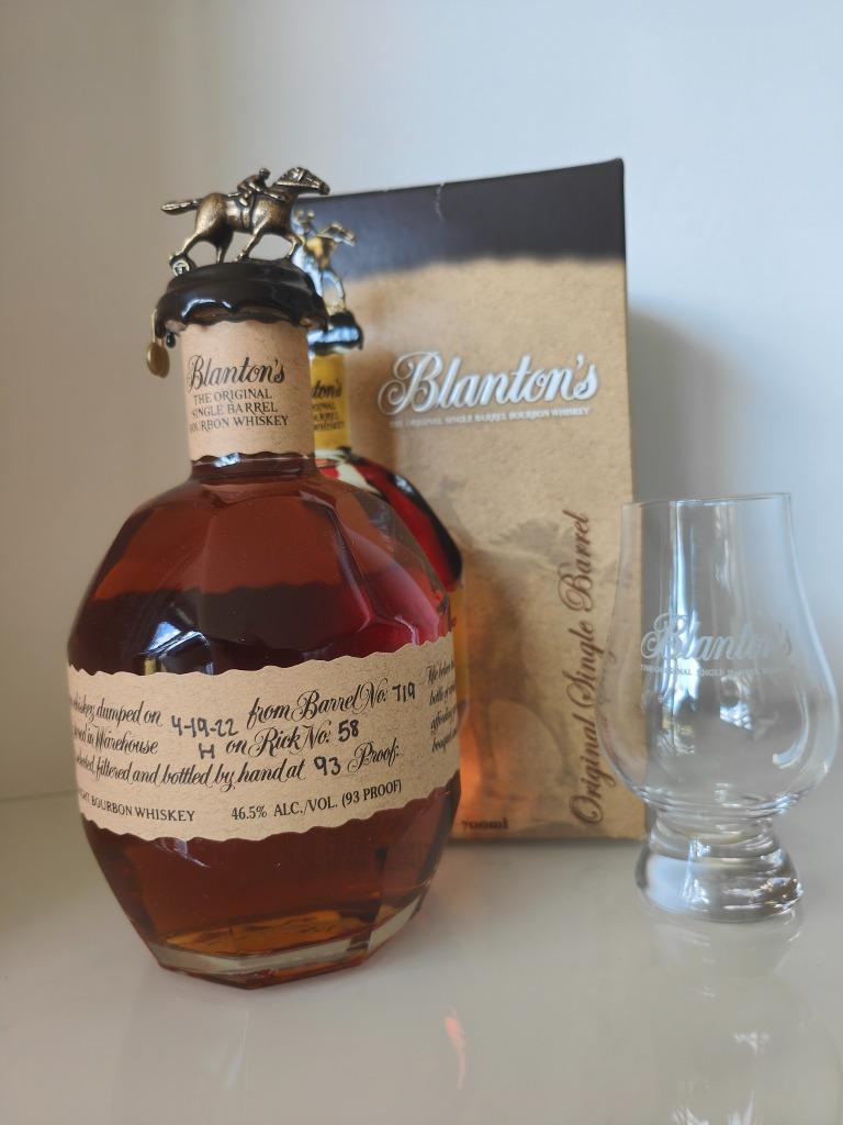Blanton's Original,by LMDW, Bottle 80, Barrel 719, Stopper T, Ophalen of Verzenden, Nieuw, Noord-Amerika, Overige typen