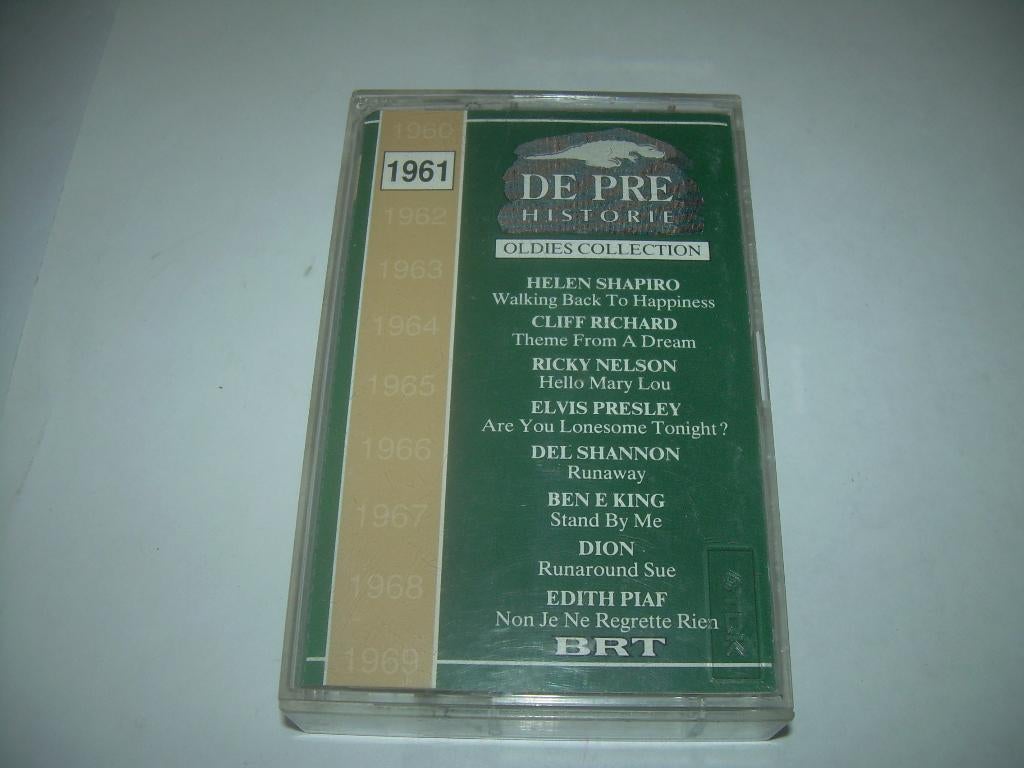 CASSETEBANDJE - DE PRE HISTORIE - 1961, Cd's en Dvd's, 1 bandje, Ophalen of Verzenden, Zo goed als nieuw, Origineel