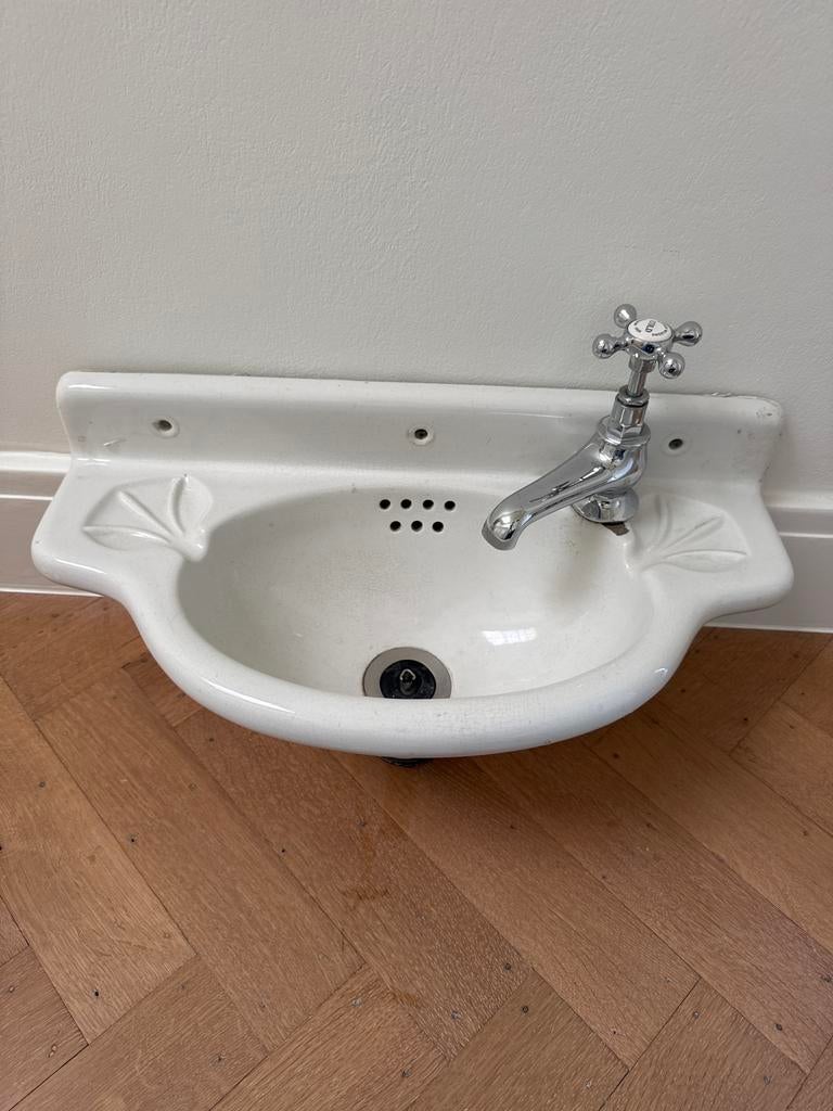 Antiek porselein wasbak/ Boch Frères La Louvière 1925, Antiquités & Art, Antiquités | Porcelaine, Enlèvement