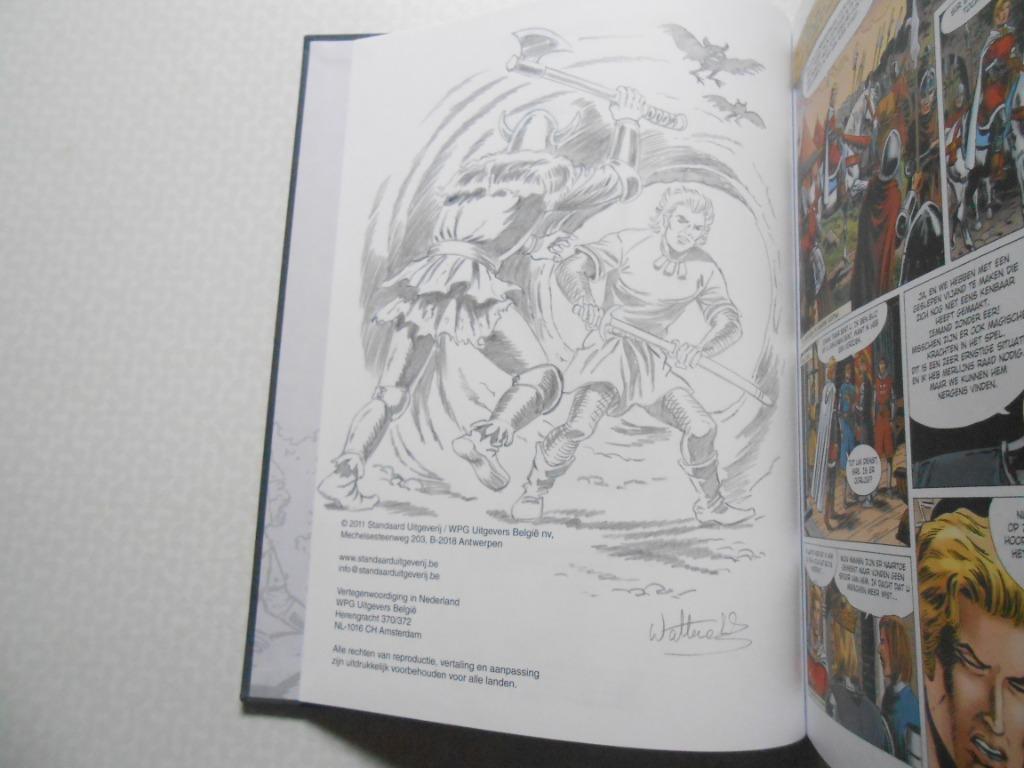 de rode ridder 232 duivelsmist 1ste dr HC 2011. 320/350., Willy Vandersteen, Eén stripboek, Nieuw, Ophalen of Verzenden