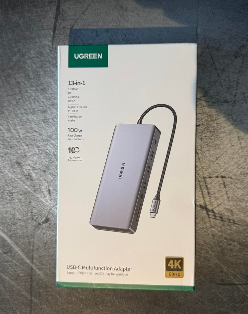 Hub usb UGREEN, Informatique & Logiciels, Enlèvement ou Envoi, Comme neuf, Hub USB