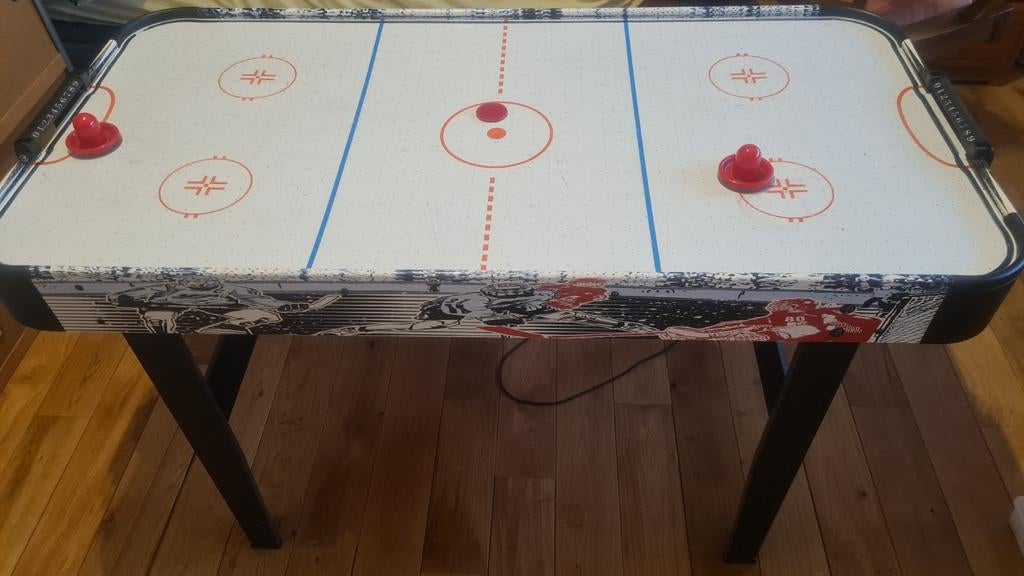 Jeu air hockey, Enlèvement