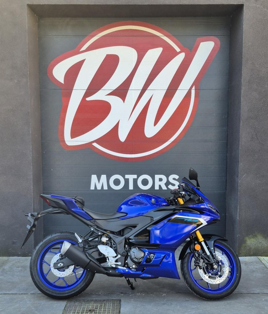 Yamaha R3 Icon Blue @ BW Motors Malines, Motos, Entreprise, Super Sport, 12 à 35 kW, 2 cylindres